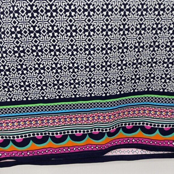 Jude Connally Printed Off The Shoulder Mini Shift Dress Preppy Summer Beach S - Picture 4 of 7